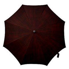 Grunge Brown Abstract Texture Hook Handle Umbrellas (medium) by Celenk