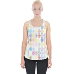 Background Wallpaper Spirals Twirls Piece Up Tank Top by Celenk