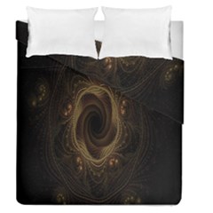 Beads Fractal Abstract Pattern Duvet Cover Double Side (queen Size) by Celenk