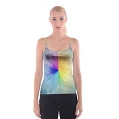 Abstract Art Modern Spaghetti Strap Top by Celenk