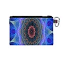 Cosmic Flower Kaleidoscope Art Canvas Cosmetic Bag (Medium) View2