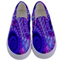 Fractal Fantasy Creative Futuristic Kids  Canvas Slip Ons View1