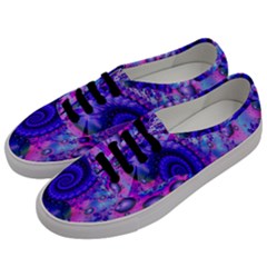 Fractal Fantasy Creative Futuristic Men s Classic Low Top Sneakers by Celenk