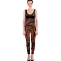 Fractal Red Brown Glass Fantasy OnePiece Catsuit View1