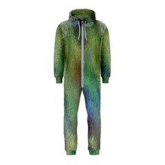 Frosted Glass Background Psychedelic Hooded Jumpsuit (kids) by Celenk