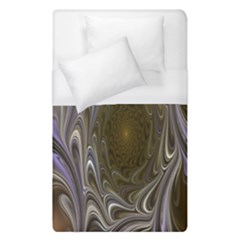 Fractal Waves Whirls Modern Duvet Cover (single Size) by Celenk