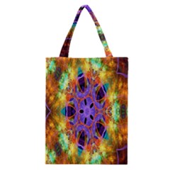 Kaleidoscope Pattern Ornament Classic Tote Bag by Celenk