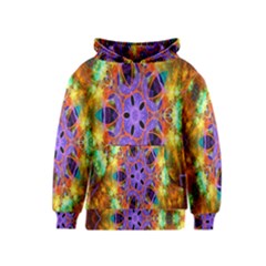 Kaleidoscope Pattern Ornament Kids  Pullover Hoodie by Celenk