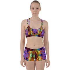 Kaleidoscope Pattern Ornament Women s Sports Set by Celenk