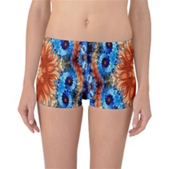 Alchemy Kaleidoscope Pattern Reversible Boyleg Bikini Bottoms by Celenk