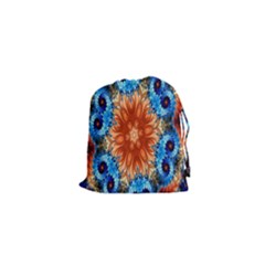 Alchemy Kaleidoscope Pattern Drawstring Pouches (xs)  by Celenk