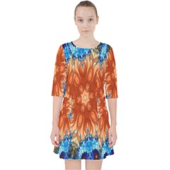 Alchemy Kaleidoscope Pattern Pocket Dress by Celenk