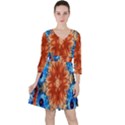 Alchemy Kaleidoscope Pattern Ruffle Dress View1