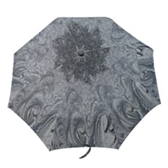 Abstract Art Decoration Design Folding Umbrellas by Celenk