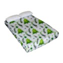 Watercolor Christmas Tree Fitted Sheet (Full/ Double Size) View2