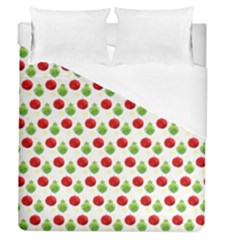 Watercolor Ornaments Duvet Cover (queen Size) by patternstudio