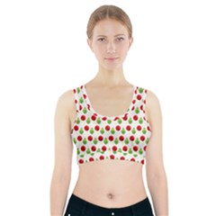 Watercolor Ornaments Sports Bra With Pocket by patternstudio