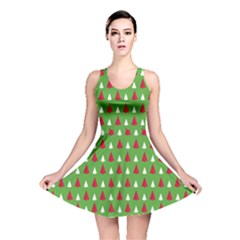 Christmas Tree Reversible Skater Dress by patternstudio