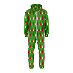 Christmas Tree Hooded Jumpsuit (kids) by patternstudio