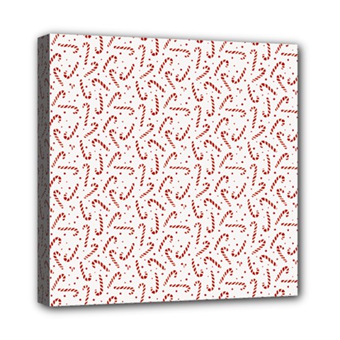 Candy Cane Mini Canvas 8  X 8 