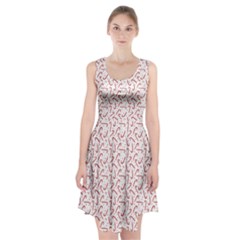 Candy Cane Racerback Midi Dress by patternstudio