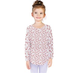 Candy Cane Kids  Long Sleeve Tee