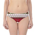 Christmas Spirit Pattern Hipster Bikini Bottoms View1