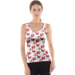 Ho Ho Ho Santaclaus Christmas Cheer Tank Top by patternstudio