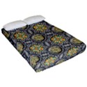 Beveled Geometric Pattern Fitted Sheet (California King Size) View2