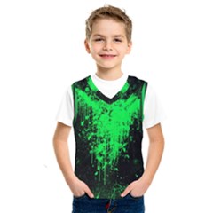 Green Triangle Splash Kids  Sportswear by berwies