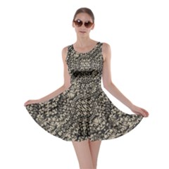 Animal Print Camo Pattern Skater Dress by dflcprints