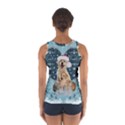 It s winter and christmas time, cute kitten and dogs Sport Tank Top  View2