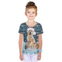 It s winter and christmas time, cute kitten and dogs Kids  One Piece Tee View1