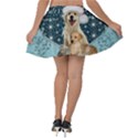 It s winter and christmas time, cute kitten and dogs Velvet Skater Skirt View2