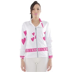 Jesus Loves Me [converted] Wind Breaker (women) by clothcarts