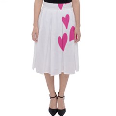 Jesus Loves Me [converted] Folding Skater Skirt by clothcarts