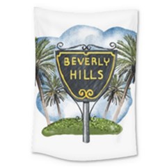 Beverly Hills Large Tapestry by Bigfootshirtshop