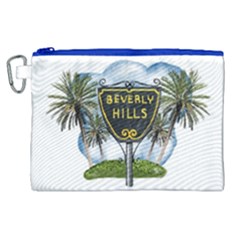 Beverly Hills Canvas Cosmetic Bag (xl)