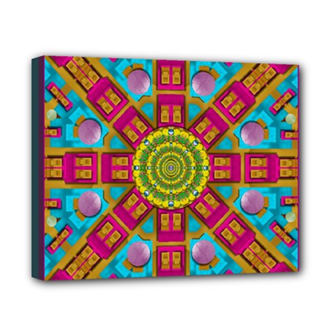 Sunny And Bohemian Sun Shines In Colors Canvas 10  X 8  by pepitasart