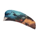 Music, Piano With Birds And Butterflies Stretchable Headband View1