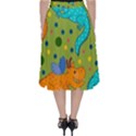 Colorful Dragons Pattern Folding Skater Skirt View2