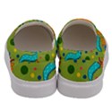 Colorful Dragons Pattern Men s Canvas Slip Ons View4