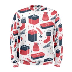 Christmas Gift Sketch Men s Sweatshirt by patternstudio