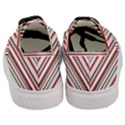 Christmas Stripes Pattern Women s Classic Low Top Sneakers View4