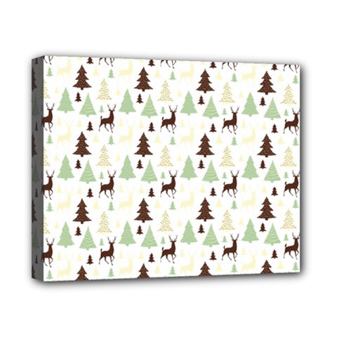 Reindeer Tree Forest Canvas 10  X 8  by patternstudio