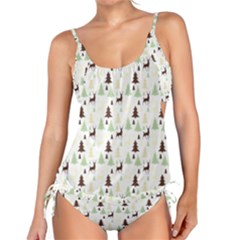 Reindeer Tree Forest Tankini Set by patternstudio