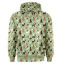 Reindeer Tree Forest Art Men s Pullover Hoodie View1