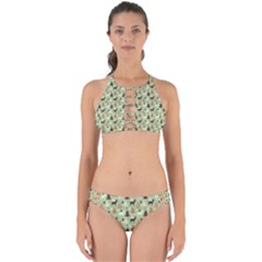 Reindeer Tree Forest Art Perfectly Cut Out Bikini Set by patternstudio