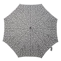 Wavy Intricate Seamless Pattern Design Hook Handle Umbrellas (medium) by dflcprints