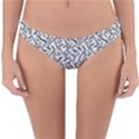 Wavy Intricate Seamless Pattern Design Reversible Hipster Bikini Bottoms View1